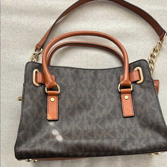 Michael Kors Brown Signature Satchel - Picture 2 of 3
